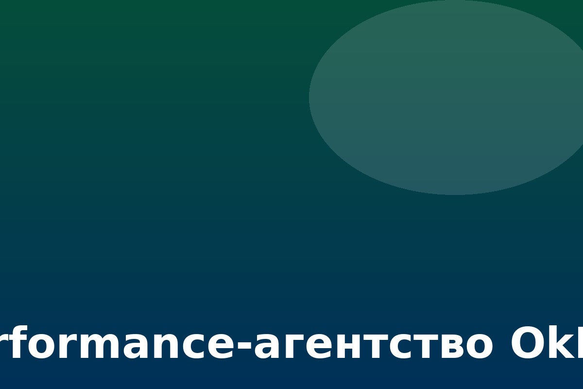 Performance-агентство OkInsight
